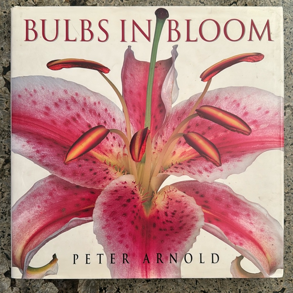 Bulbs in Bloom, hard cover book.  Excellent condition.